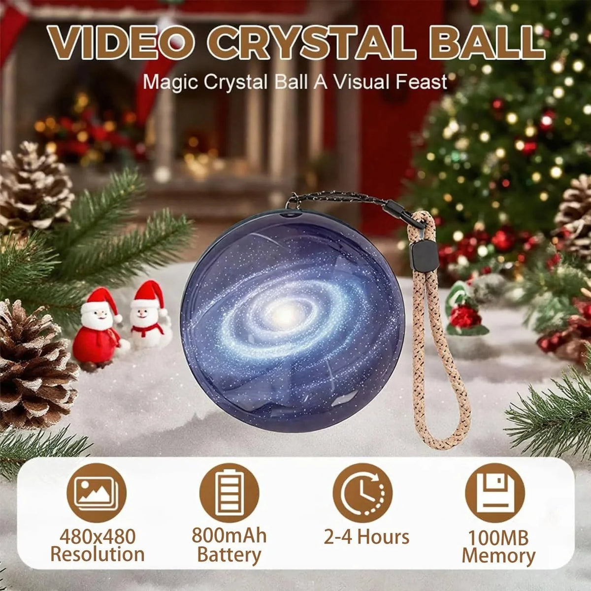 Crystal Ball Video Player Display