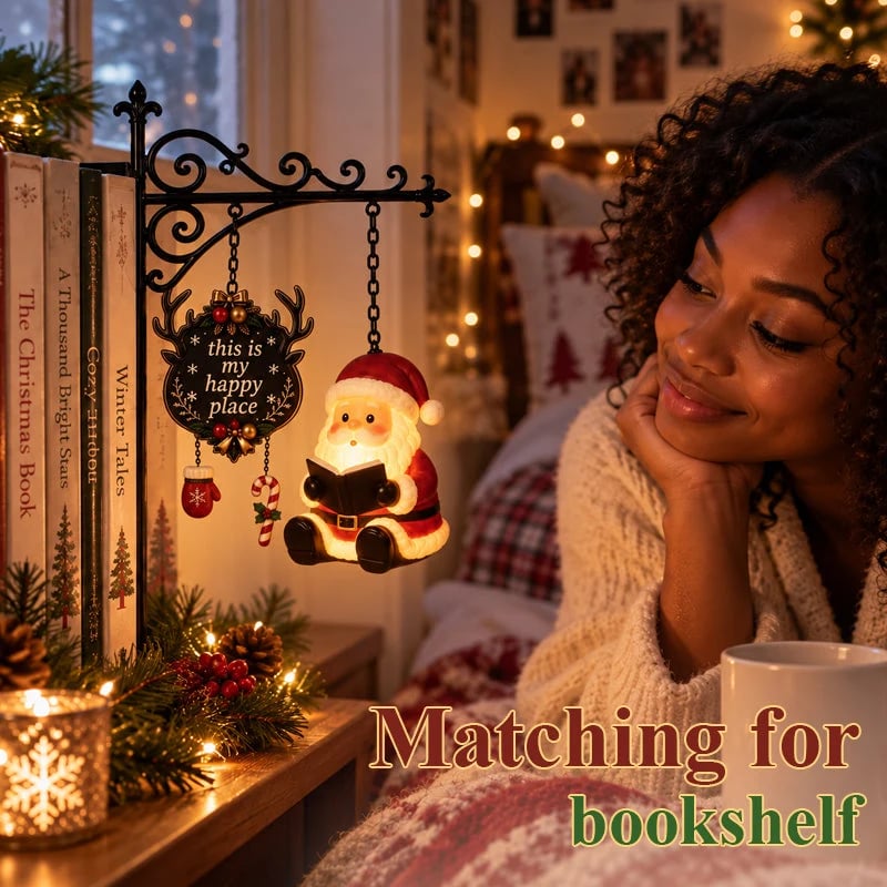 Christmas Bookshelf Character Light
