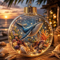 Lighted Ocean Animal Diorama Ornament
