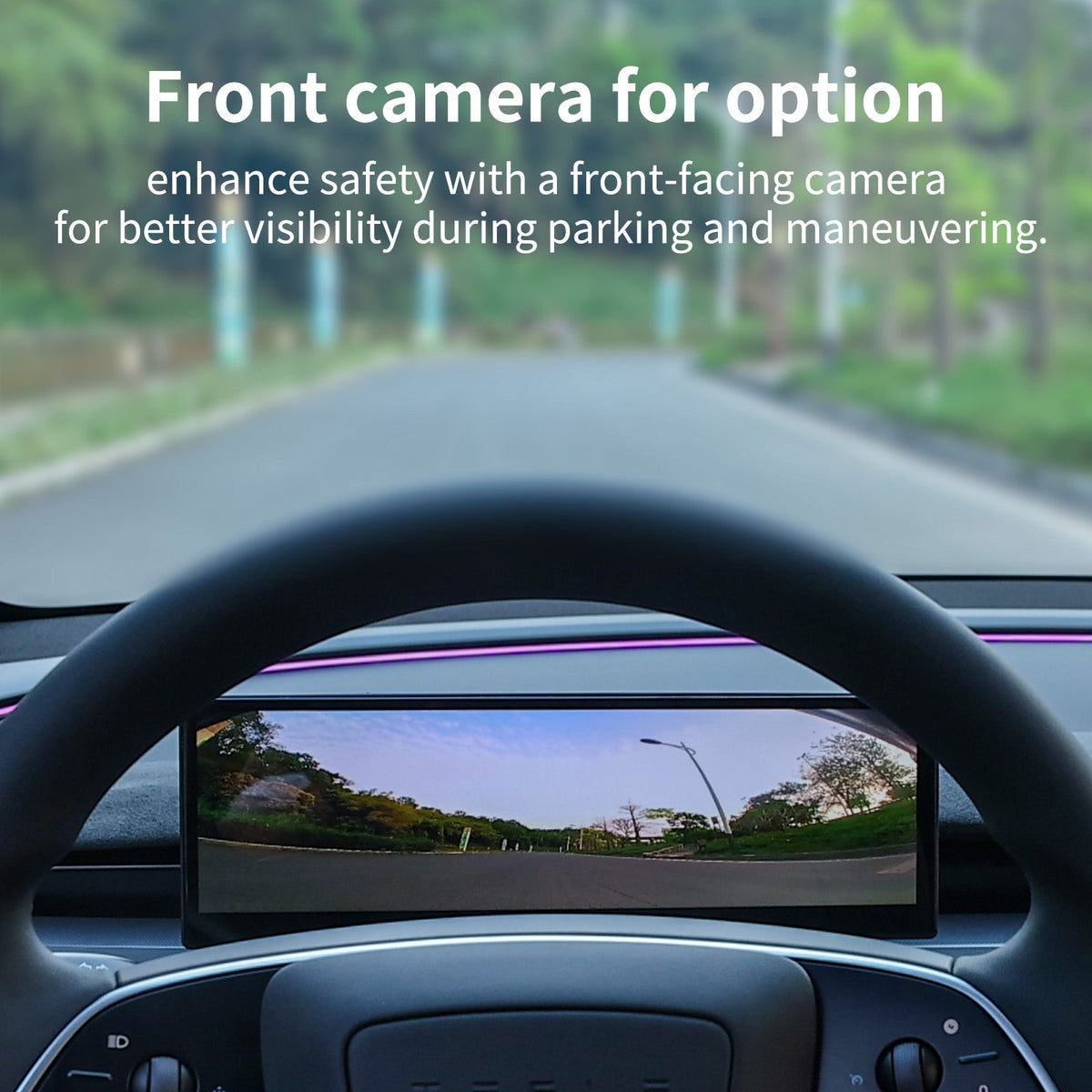Sikunuo 10.88′′ Touch Screen Instrument Cluster Dashboard Display for Model 3/Y