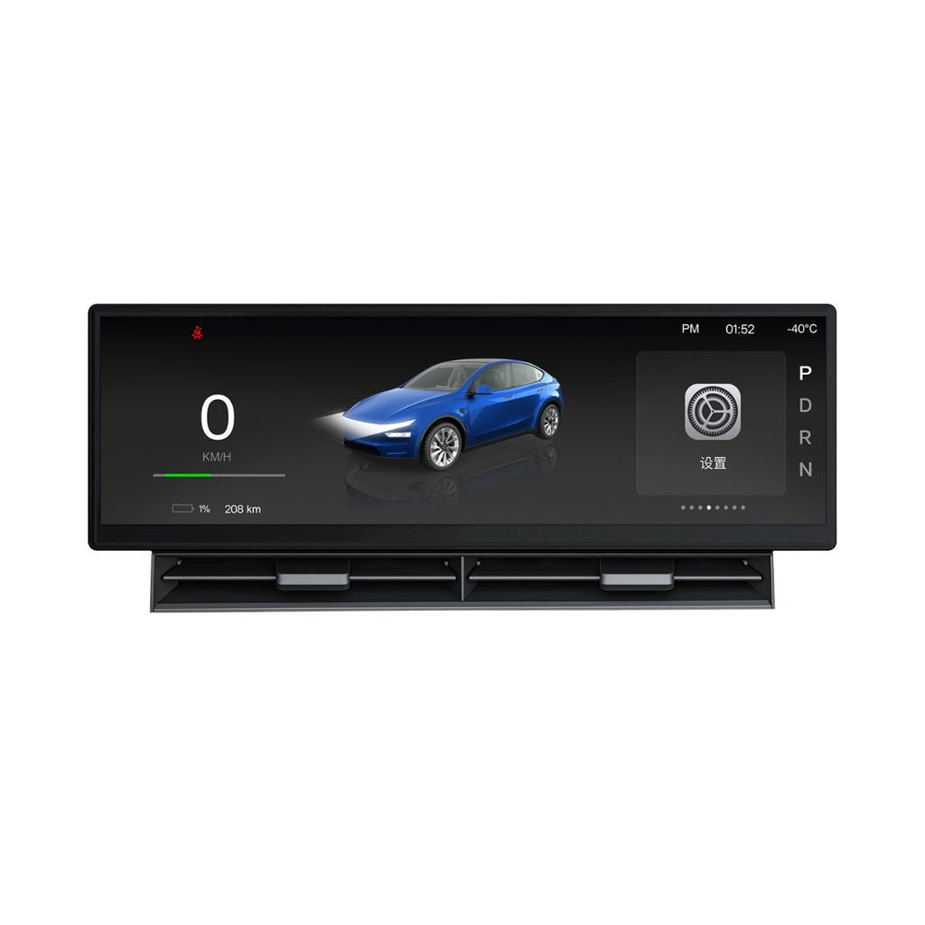 Sikunuo 10.88′′ Touch Screen Instrument Cluster Dashboard Display for Model 3/Y