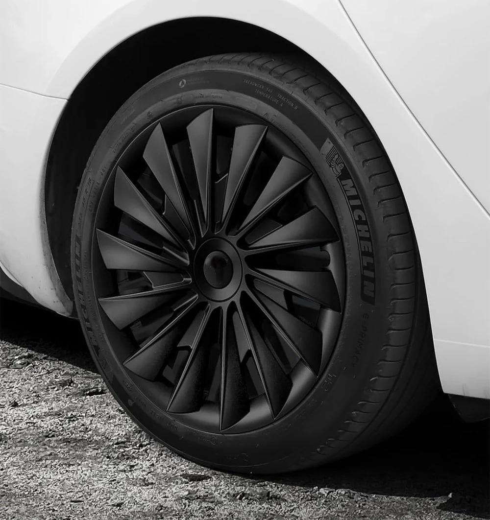 Sikunuo 18″ Blade Wheel Cover For Model 3 Highland (4PCS)