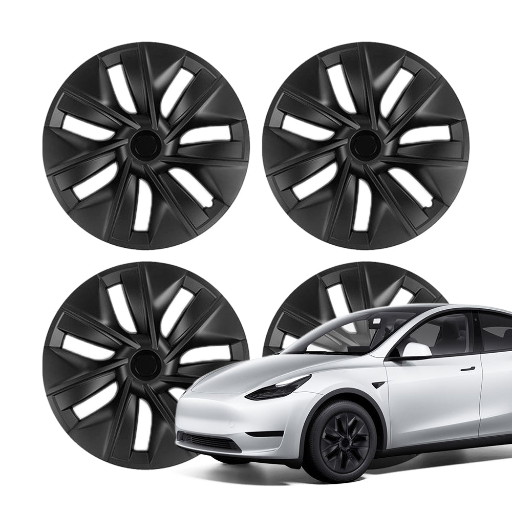 Sikunuo 19″ Gemini Dark Wheels Cover for Model Y (4PCS)
