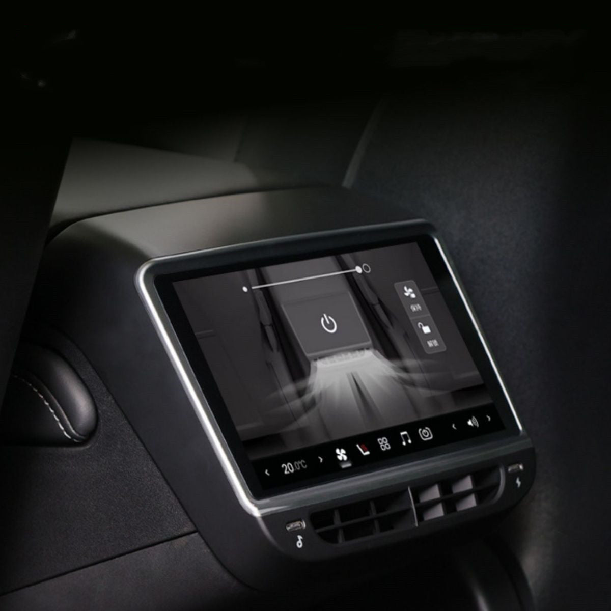 Sikunuo 7 Inch Rear Entertainment & Climate Control Screen for Model Y / 3