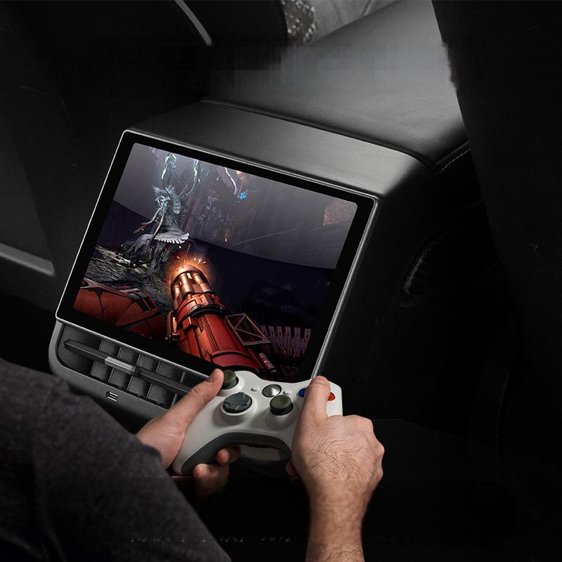 Sikunuo 8.66-inch Android Rear Entertainment Display Screen for Model Y/3