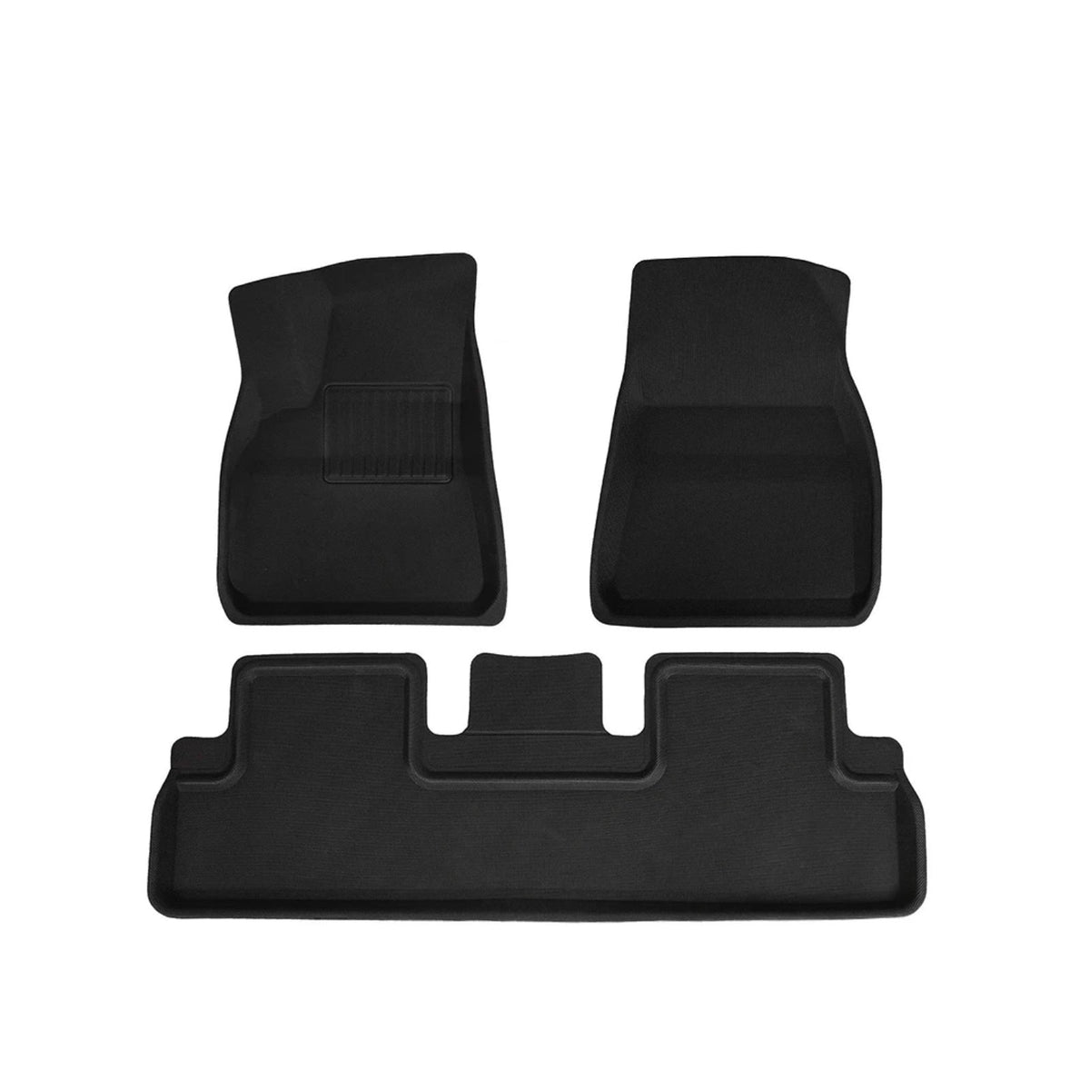 Sikunuo All Weather 3D Floor Mats for Tesla Model Y & Model 3 Highland