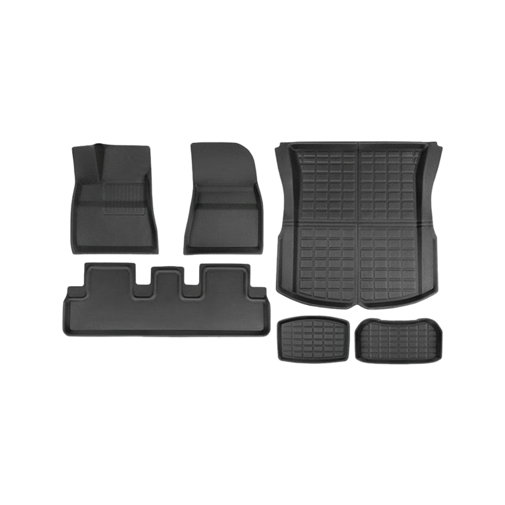 Sikunuo All Weather 3D Floor Mats for Tesla Model Y & Model 3 Highland