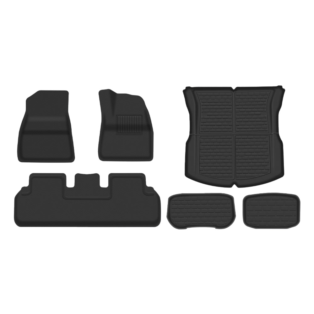 Sikunuo All Weather 3D Floor Mats for Tesla Model Y & Model 3 Highland