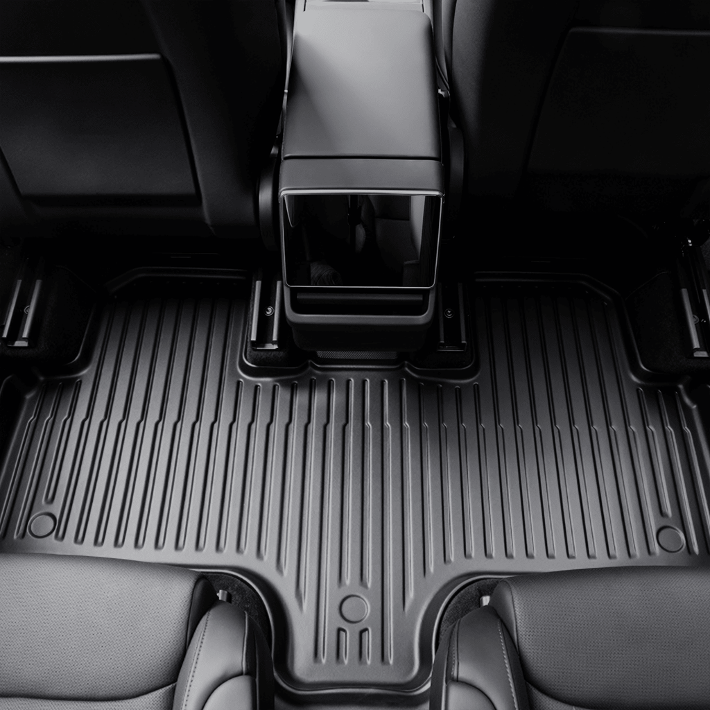 Sikunuo All-Weather TPE Floor Mats for Model YL 6-Seater 2026+