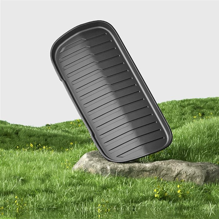 Sikunuo All-Weather TPE Front Trunk Mat for Tesla Model YL 6-Seater