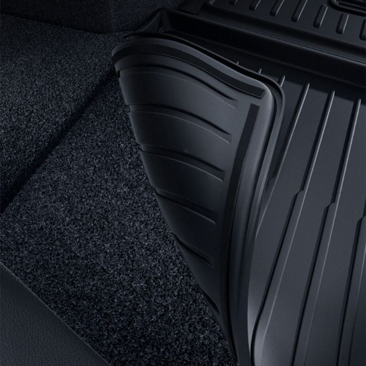 Sikunuo All Weather TPE Trunk Mats for Model YL 6-Seater