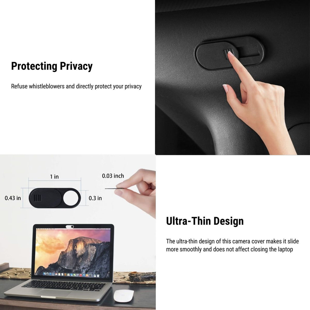 Sikunuo Camera Cover for Tesla Model 3 / Model Y (6 PCS)