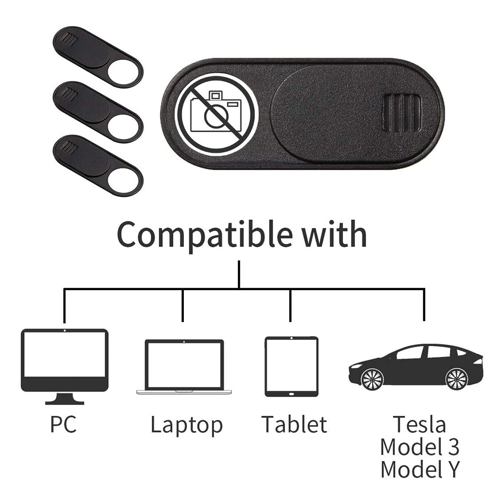 Sikunuo Camera Cover for Tesla Model 3 / Model Y (6 PCS)