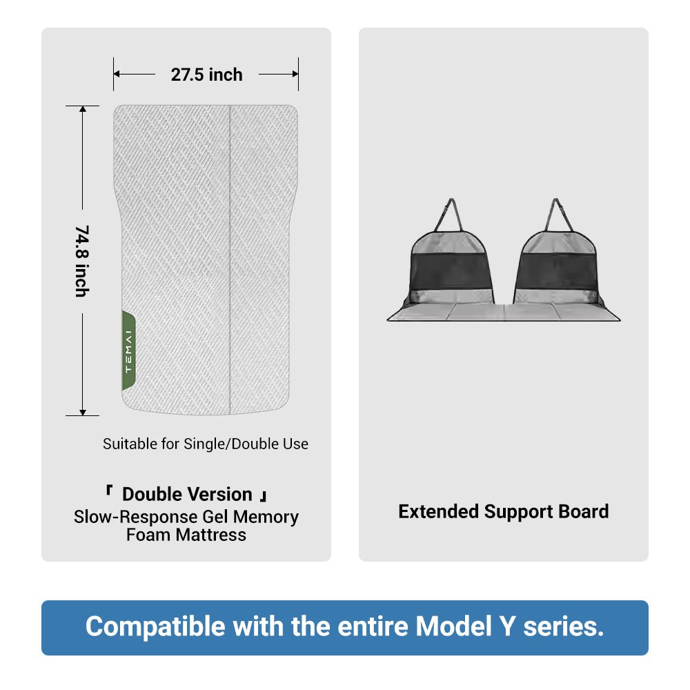 Sikunuo Camping Mattress for Tesla Model 3/Y