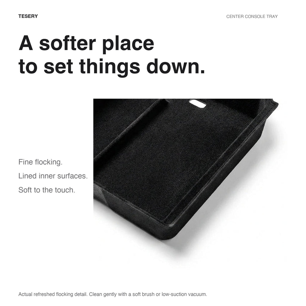 Sikunuo Center Console Tray for Model 3 & Model Y & Model YL