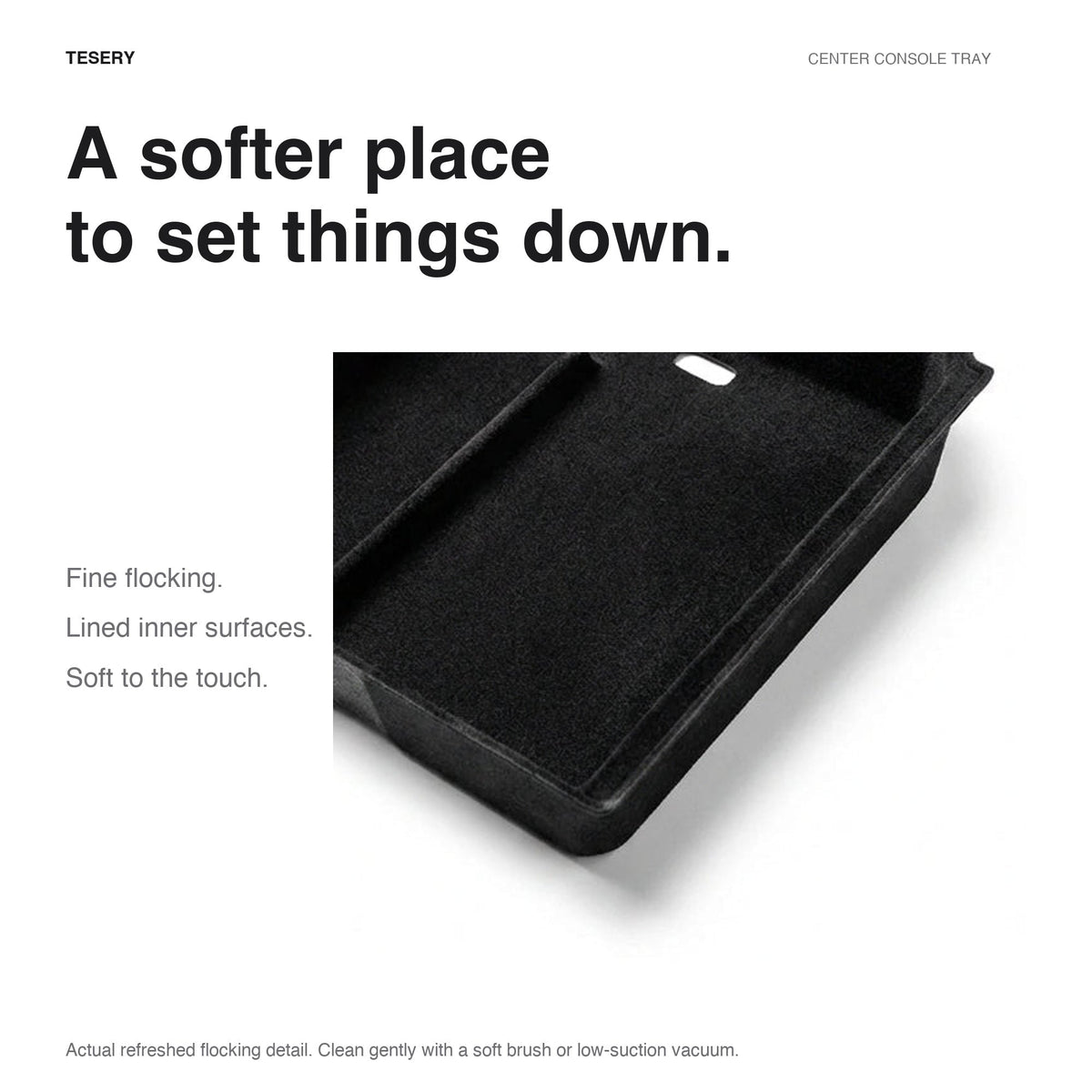 Sikunuo Center Console Tray for Model 3 & Model Y & Model YL