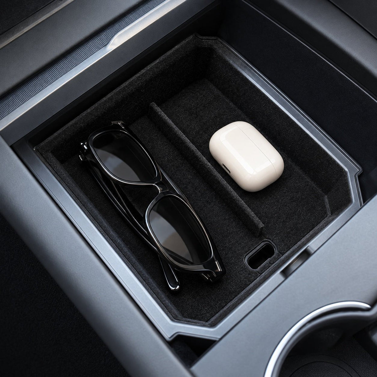 Sikunuo Center Console Tray for Model 3 & Model Y & Model YL