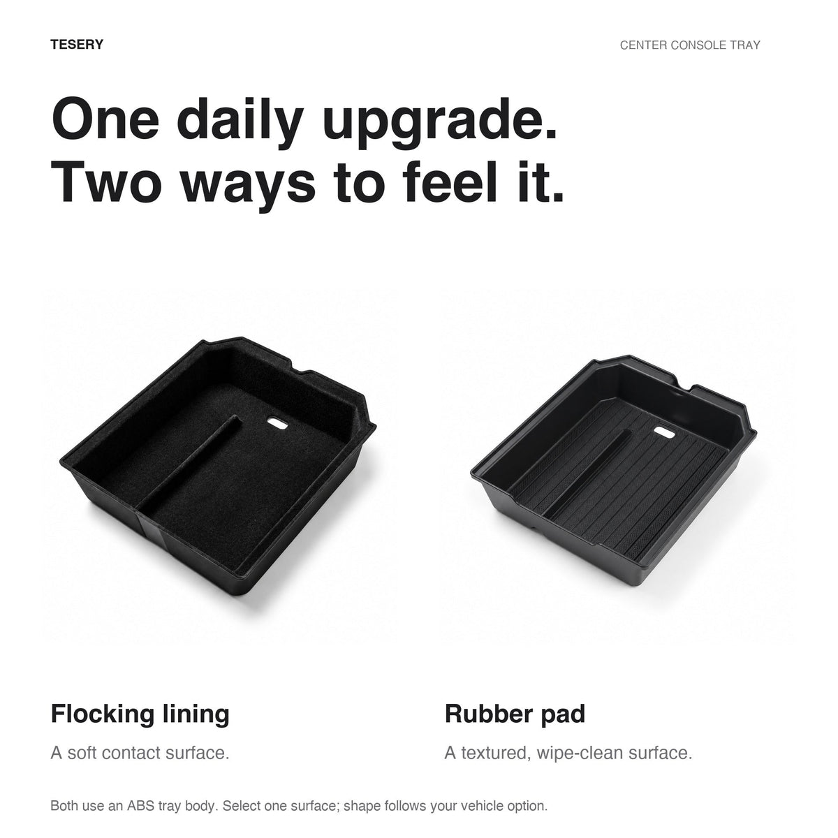 Sikunuo Center Console Tray for Model 3 & Model Y & Model YL