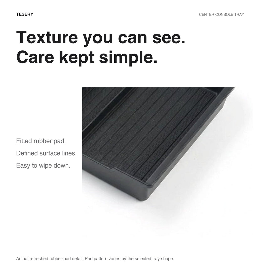 Sikunuo Center Console Tray for Model 3 & Model Y & Model YL