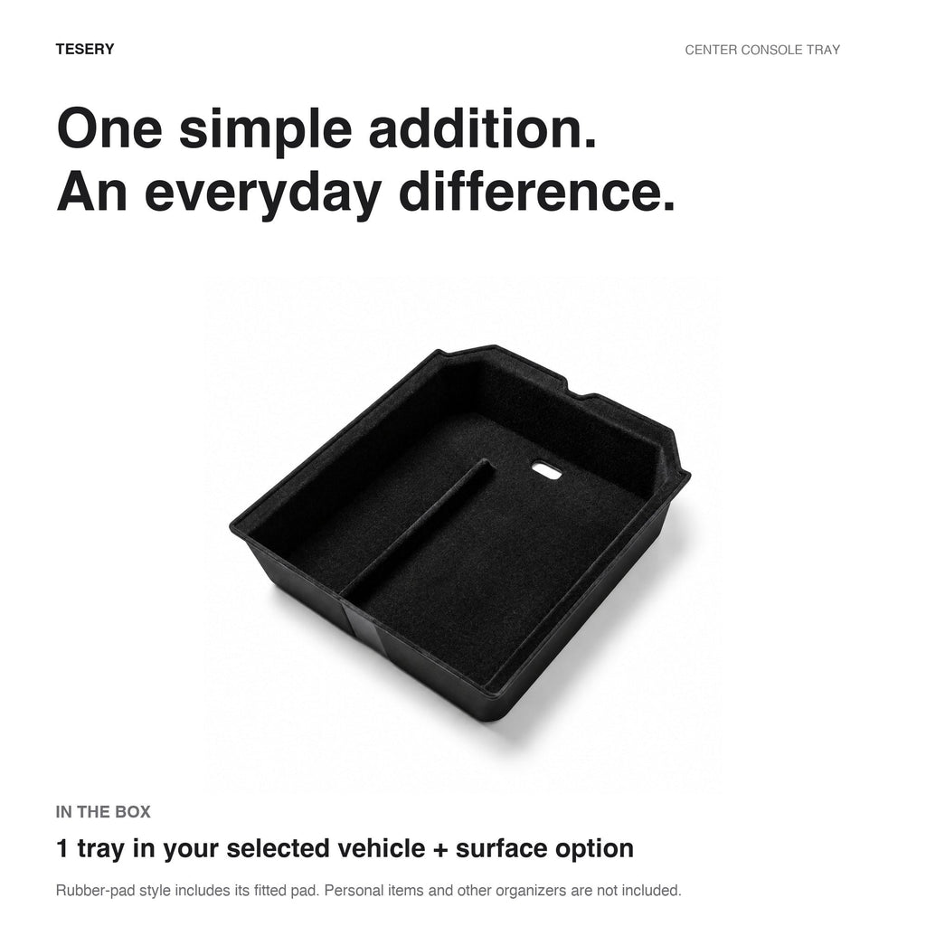 Sikunuo Center Console Tray for Model 3 & Model Y & Model YL