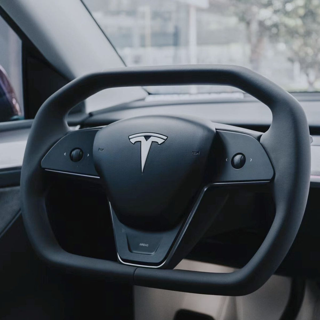 Sikunuo Cyber Steering Wheel for Tesla Model 3 / Y【Cybertruck Style】