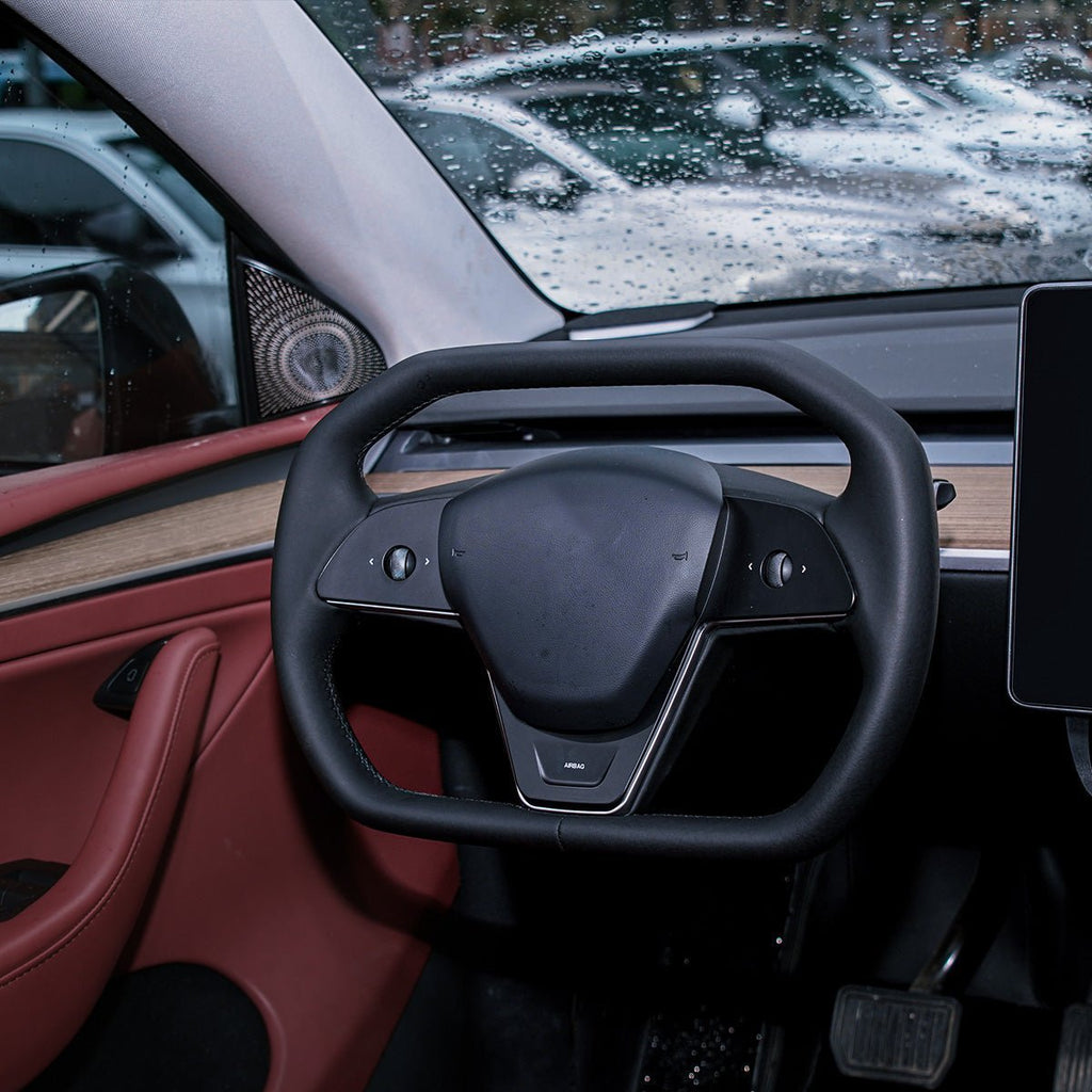 Sikunuo Cyber Steering Wheel for Tesla Model 3 / Y【Cybertruck Style】