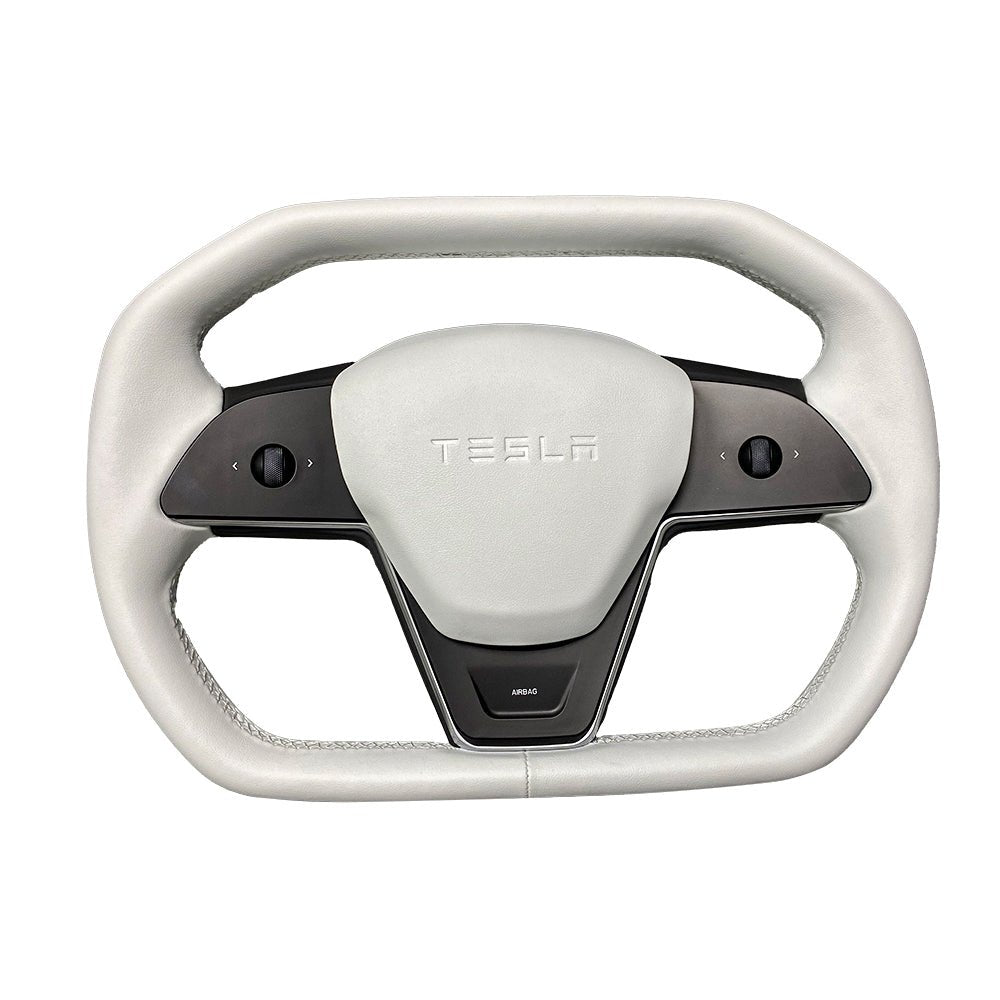Sikunuo Cyber Steering Wheel for Tesla Model 3 / Y【Cybertruck Style】