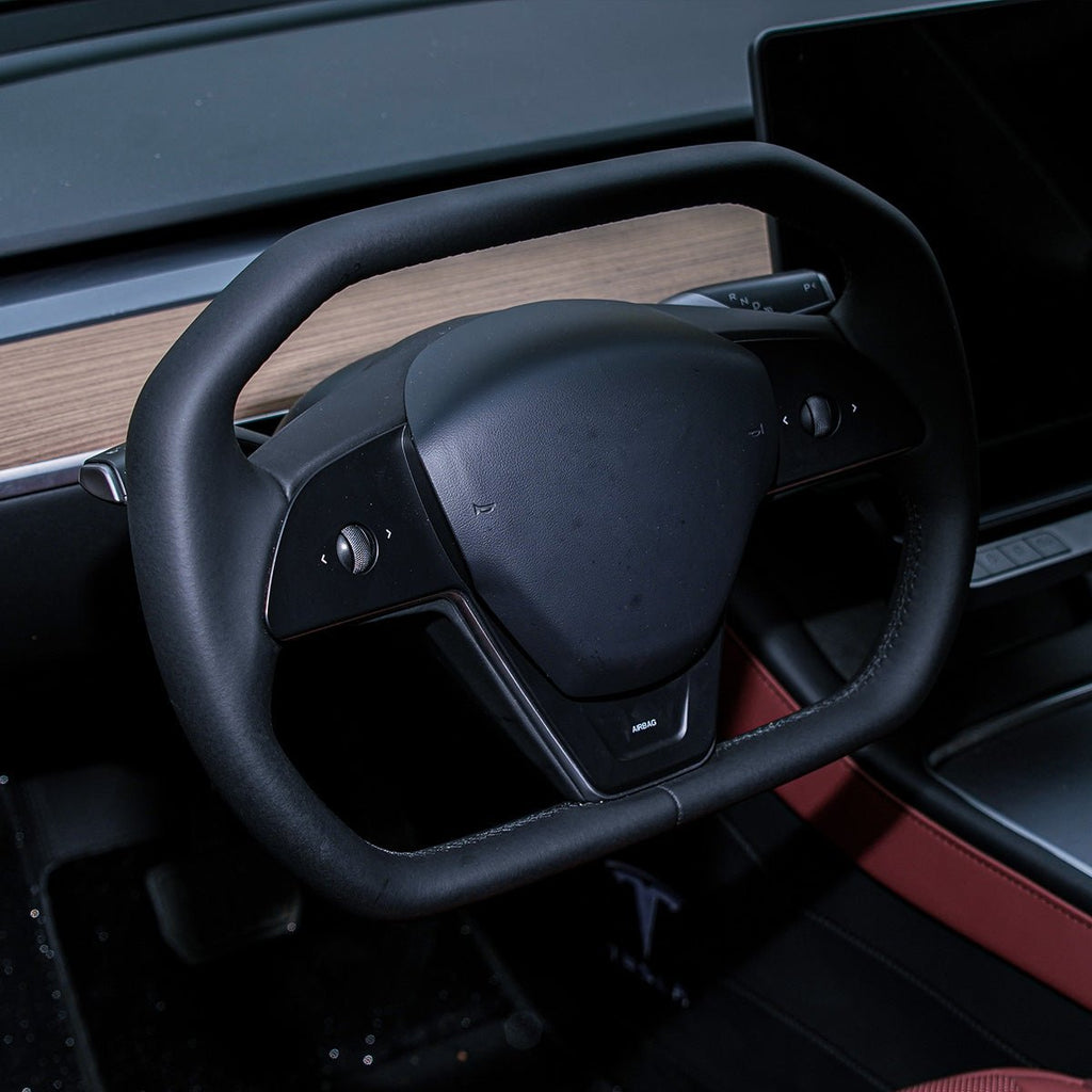 Sikunuo Cyber Steering Wheel for Tesla Model 3 / Y【Cybertruck Style】
