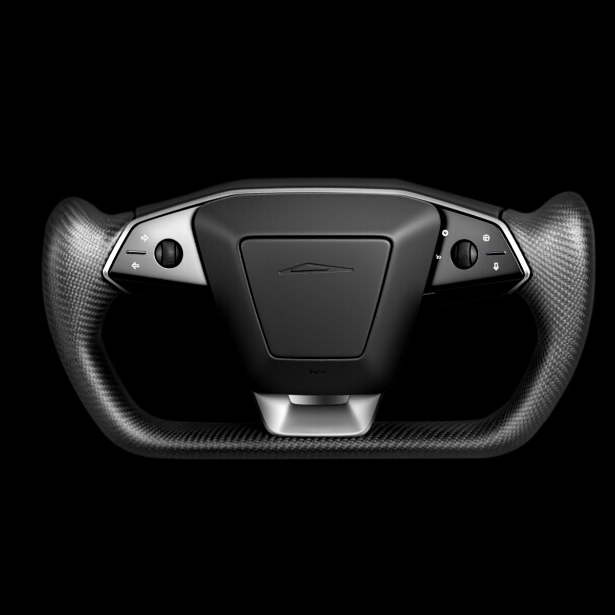 Sikunuo Cybertruck Carbon Fiber Yoke Steering Wheel
