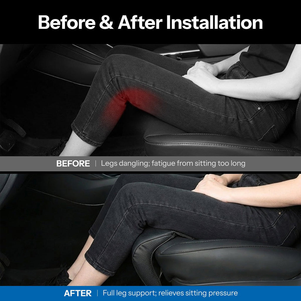 Sikunuo Extended Leg Support Seat Cover for Model Y Juniper / YL