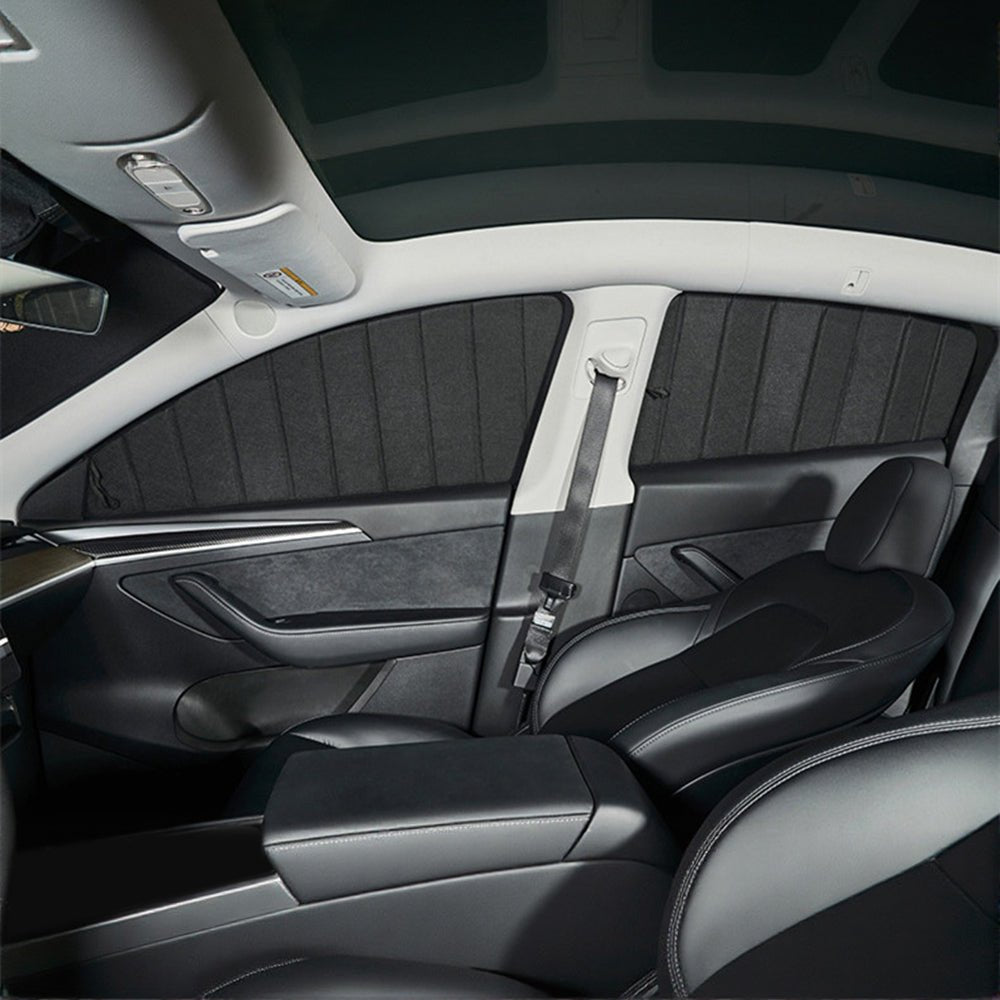 Sikunuo Foldable Window Shades for Model 3 & Model Y