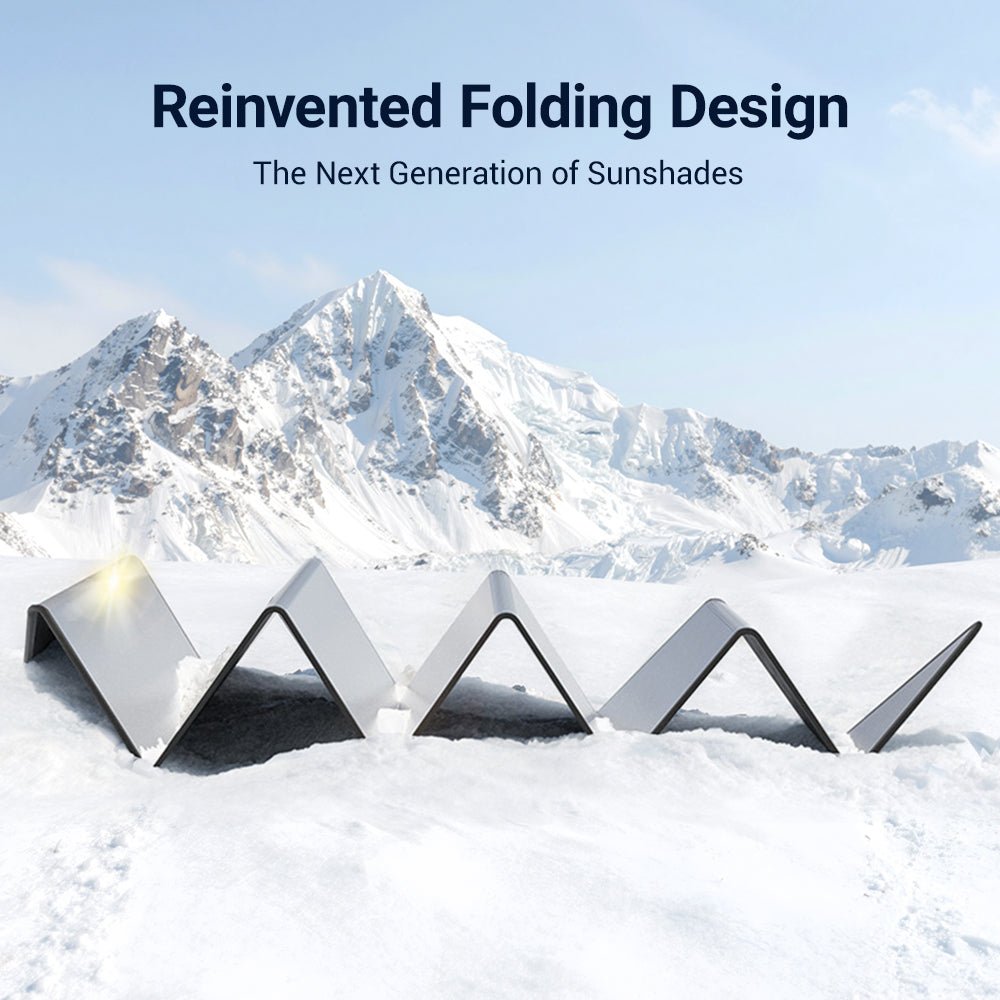 Sikunuo Foldable Window Shades for Model 3 & Model Y
