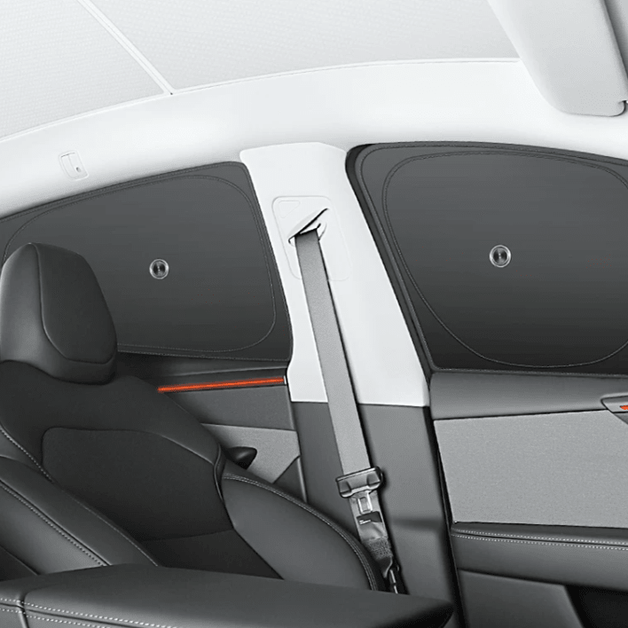 Sikunuo Full Car Sun Shade Set for Tesla Model YL 6-Seater