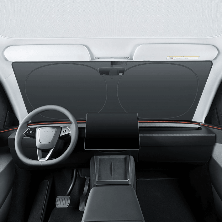 Sikunuo Full Car Sun Shade Set for Tesla Model YL 6-Seater
