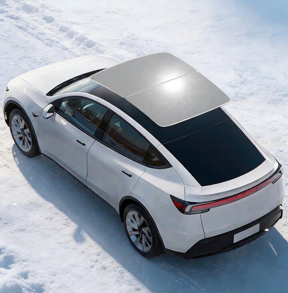 Sikunuo Glass Roof Sunshade for Tesla Model YL 6-Seater