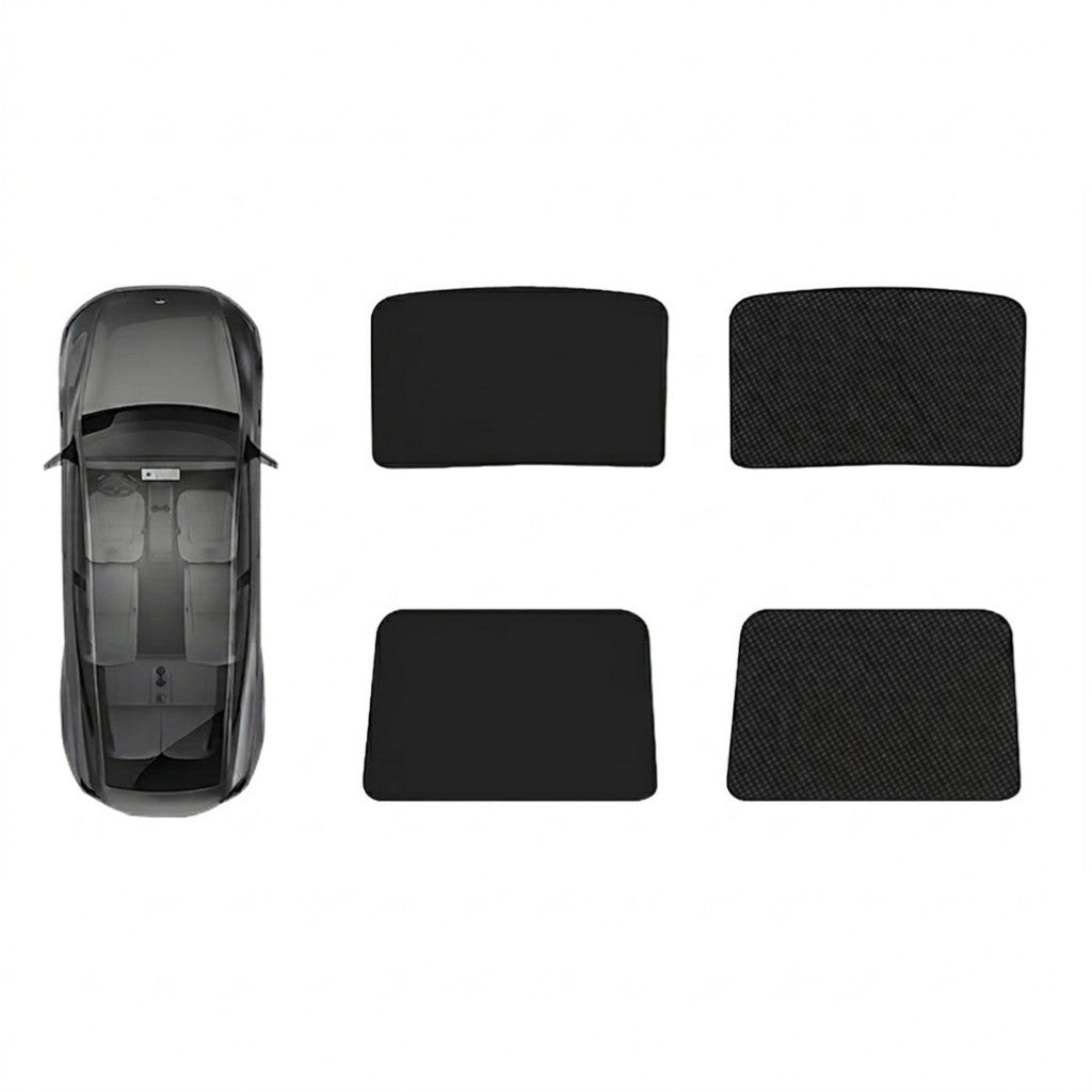Sikunuo Glass Roof Sunshade for Tesla Model YL 6-Seater