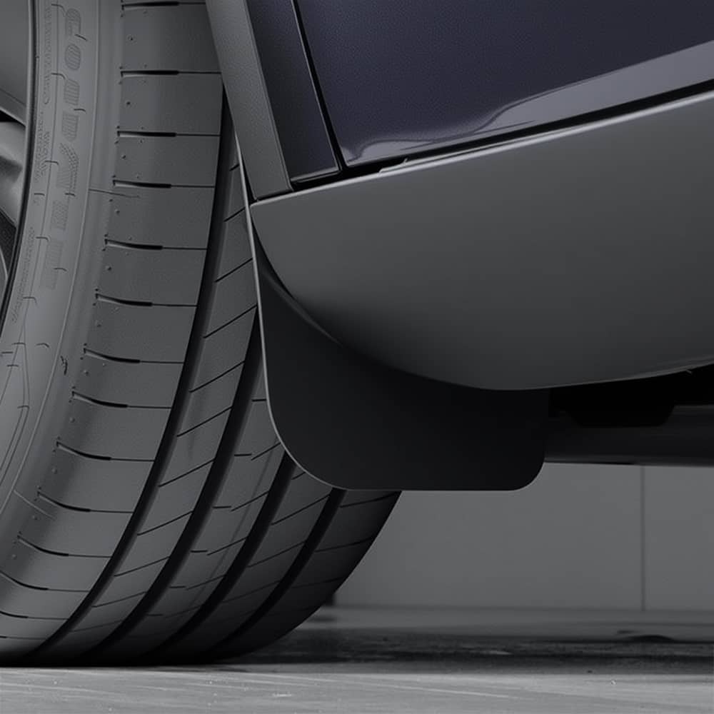 Sikunuo Hidden Mud Flaps for Model Y Juniper/ Model YL | Invisible Protection