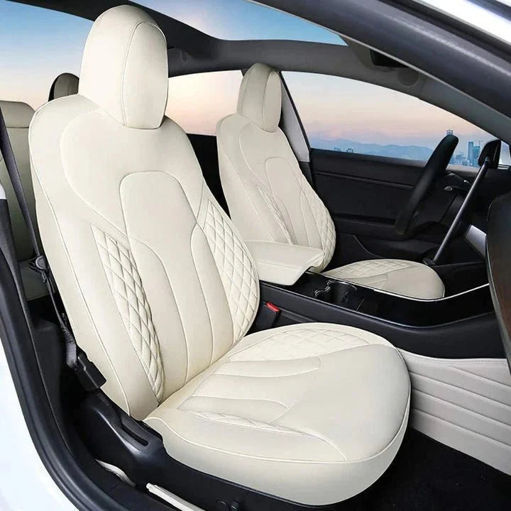 Sikunuo Leather Seat Covers for Model 3/Y | Clearance Sale | Limited Stock