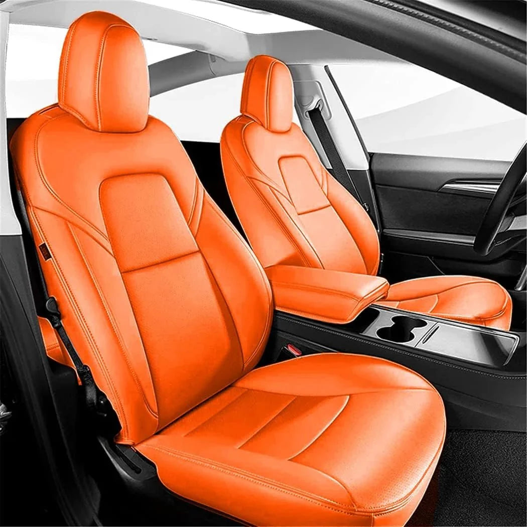 Sikunuo Leather Seat Covers for Model 3/Y | Clearance Sale | Limited Stock