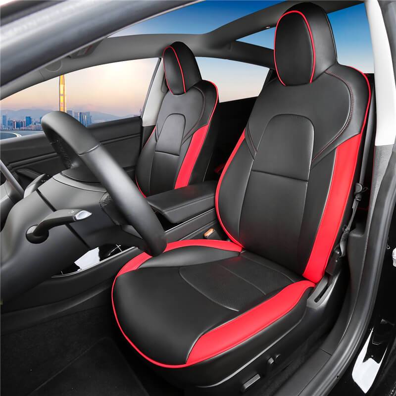 Sikunuo Leather Seat Covers for Model 3/Y | Clearance Sale | Limited Stock