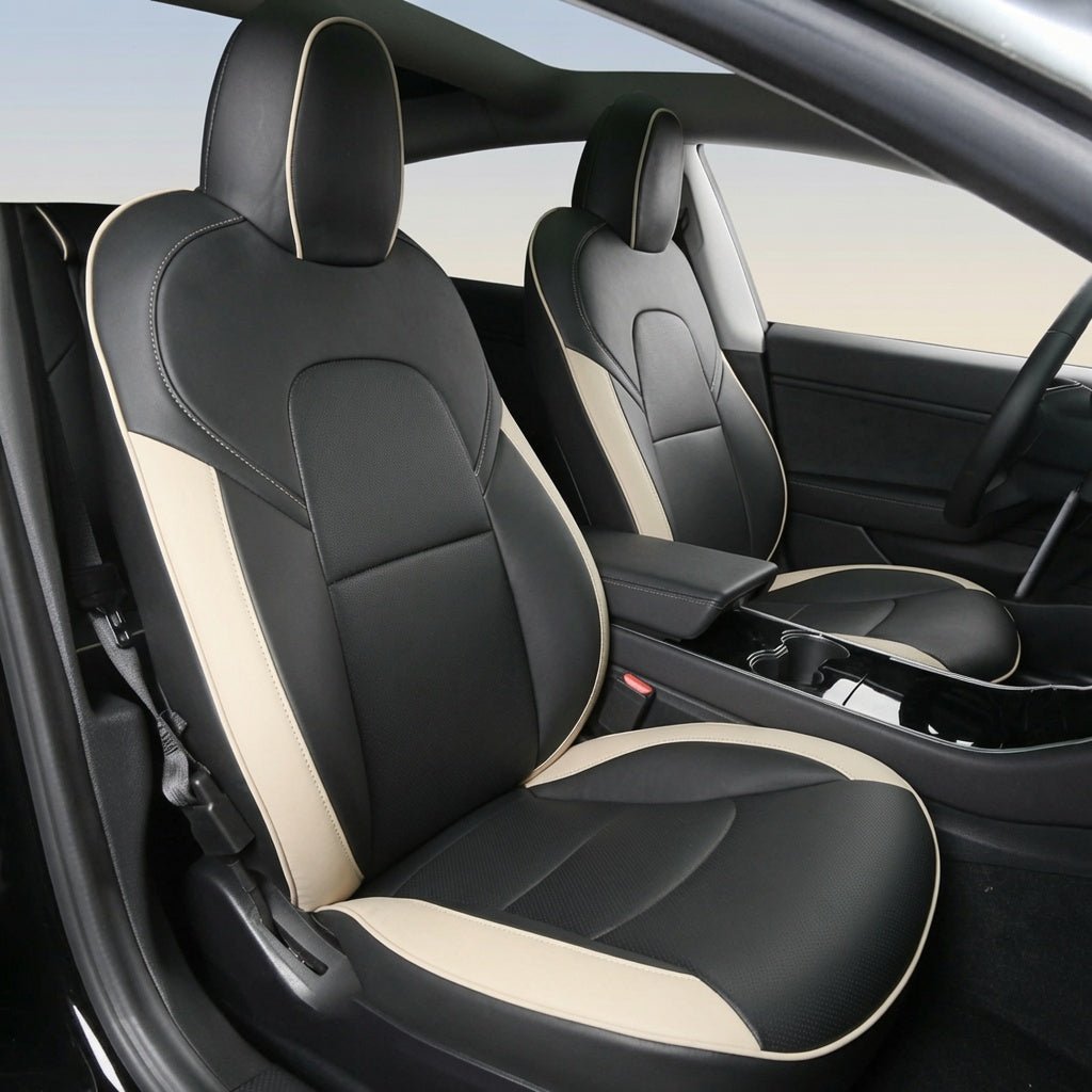 Sikunuo Leather Seat Covers for Model 3/Y | Clearance Sale | Limited Stock