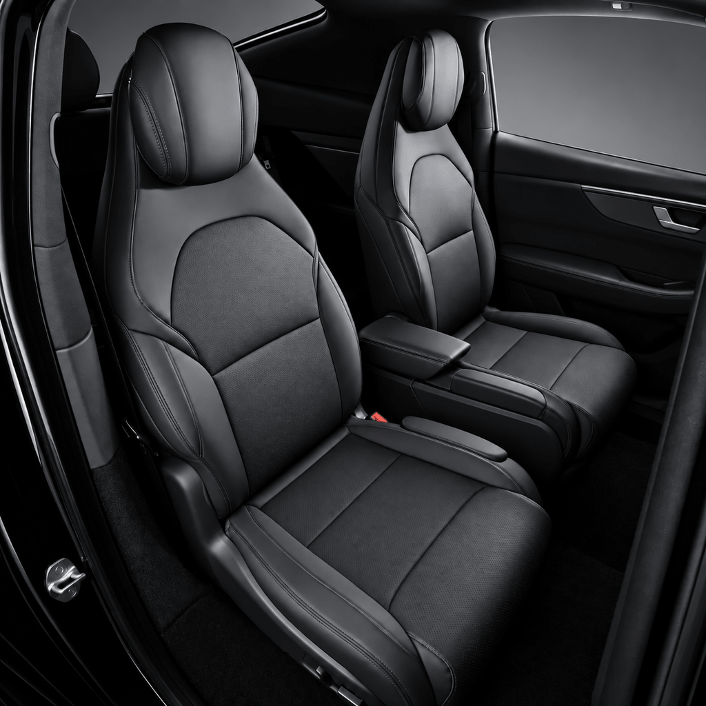 Sikunuo Leather Seat Covers for Tesla Model YL 6-Seater