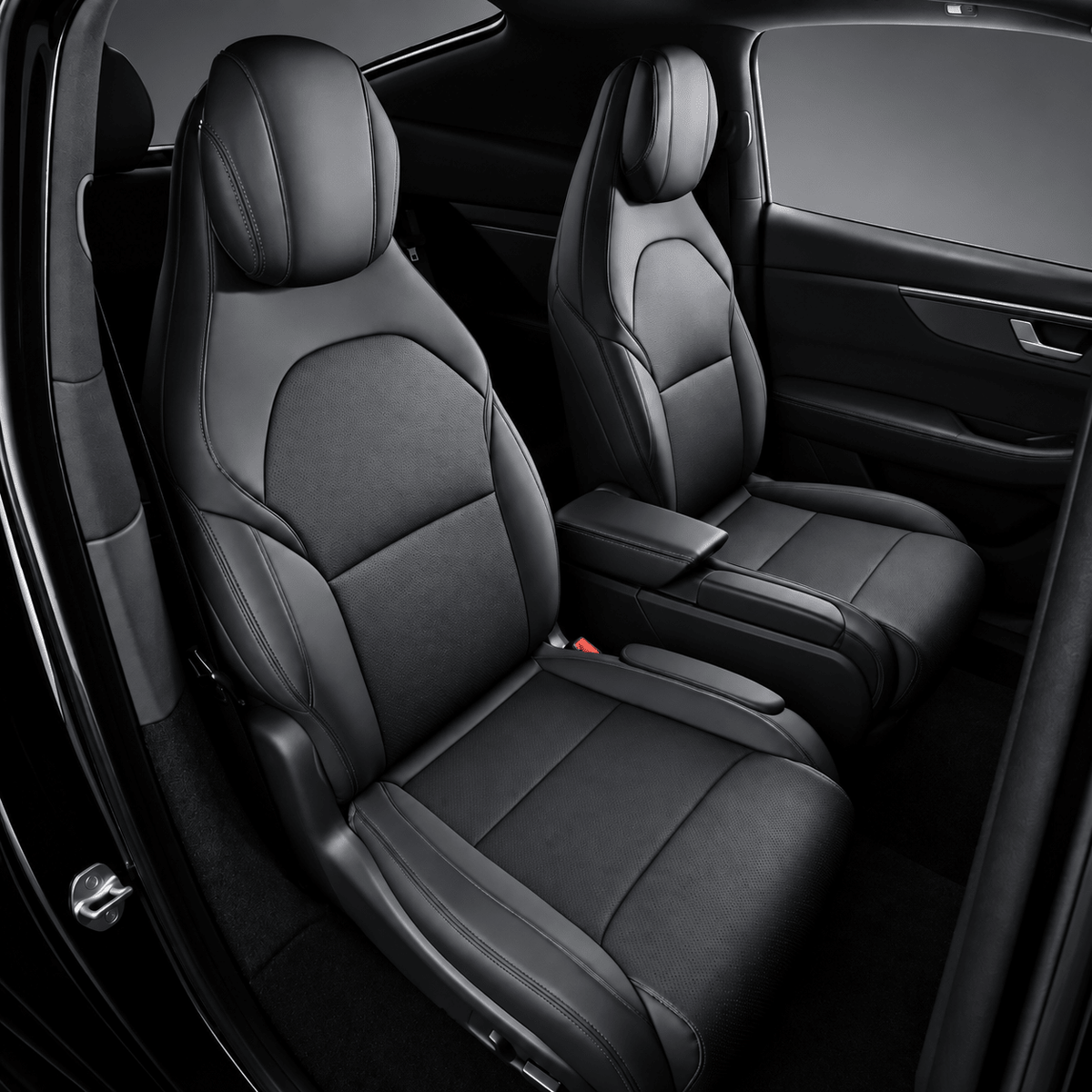 Sikunuo Leather Seat Covers for Tesla Model YL 6-Seater