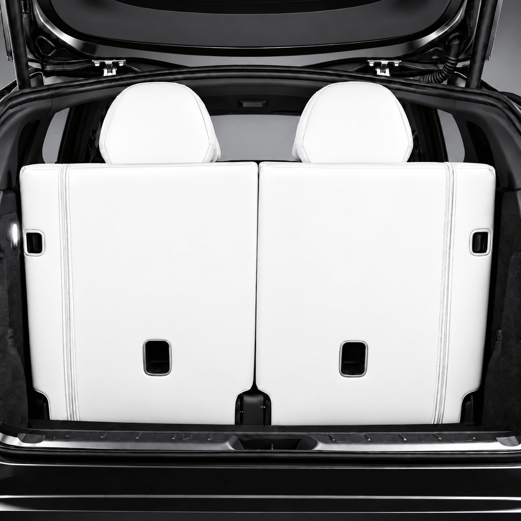 Sikunuo Leather Seat Covers for Tesla Model YL 6-Seater
