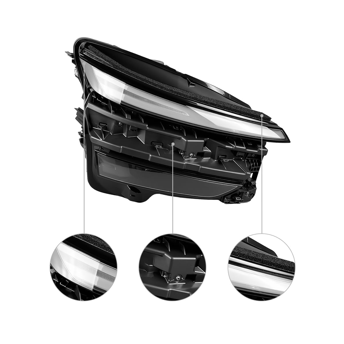 Sikunuo LED Headlight Replacement for Model Y Juniper丨1918347/1918348
