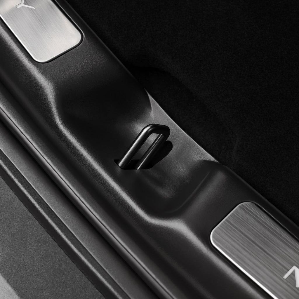 Sikunuo LED Illuminated Welcome Pedal Trunk Sill Protector for Model Y Juniper