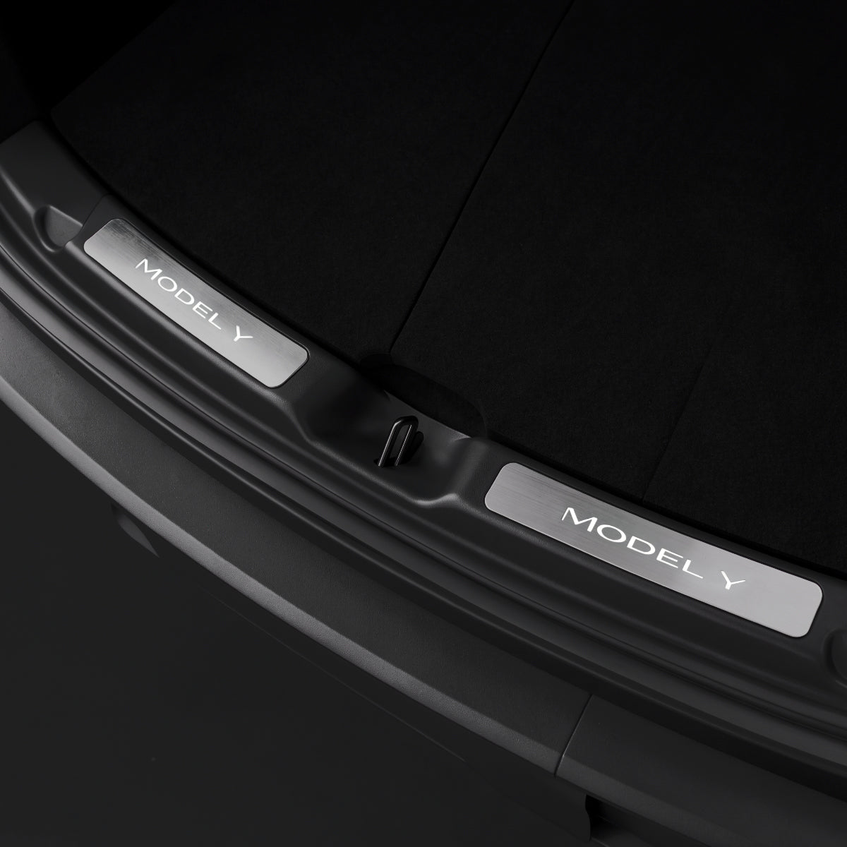 Sikunuo LED Illuminated Welcome Pedal Trunk Sill Protector for Model Y Juniper