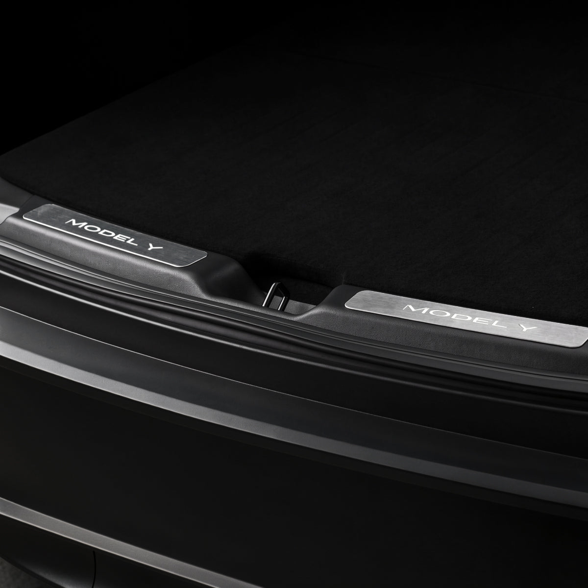 Sikunuo LED Illuminated Welcome Pedal Trunk Sill Protector for Model Y Juniper