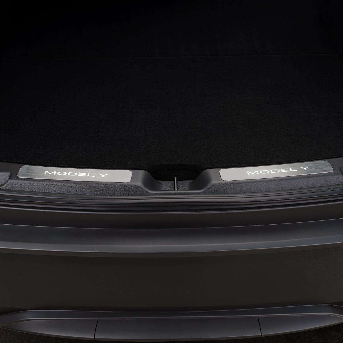 Sikunuo LED Illuminated Welcome Pedal Trunk Sill Protector for Model Y Juniper