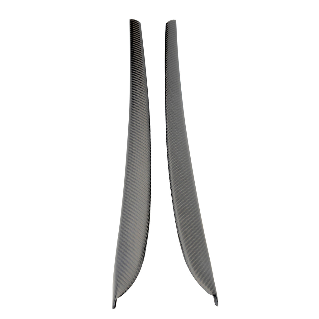 Sikunuo Model 3 / Y Door Panel Trim - Carbon Fiber Interior Mods【2pcs】
